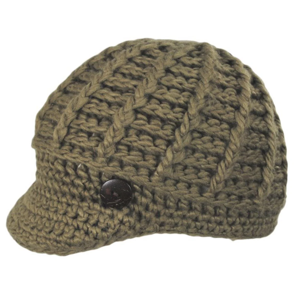 Letizia Chunky Knit Radar Cap - Image 11