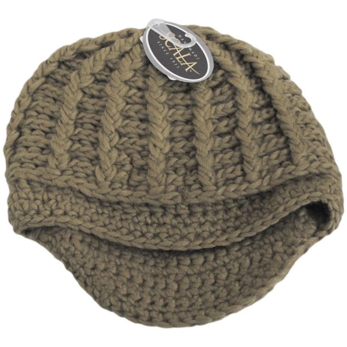 Letizia Chunky Knit Radar Cap - Image 12