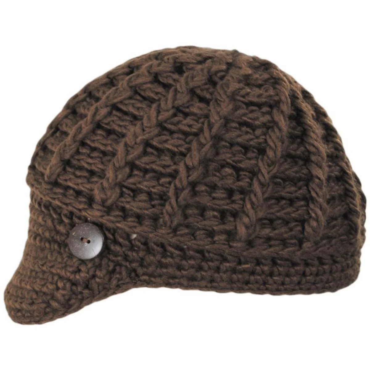 Letizia Chunky Knit Radar Cap - Image 15
