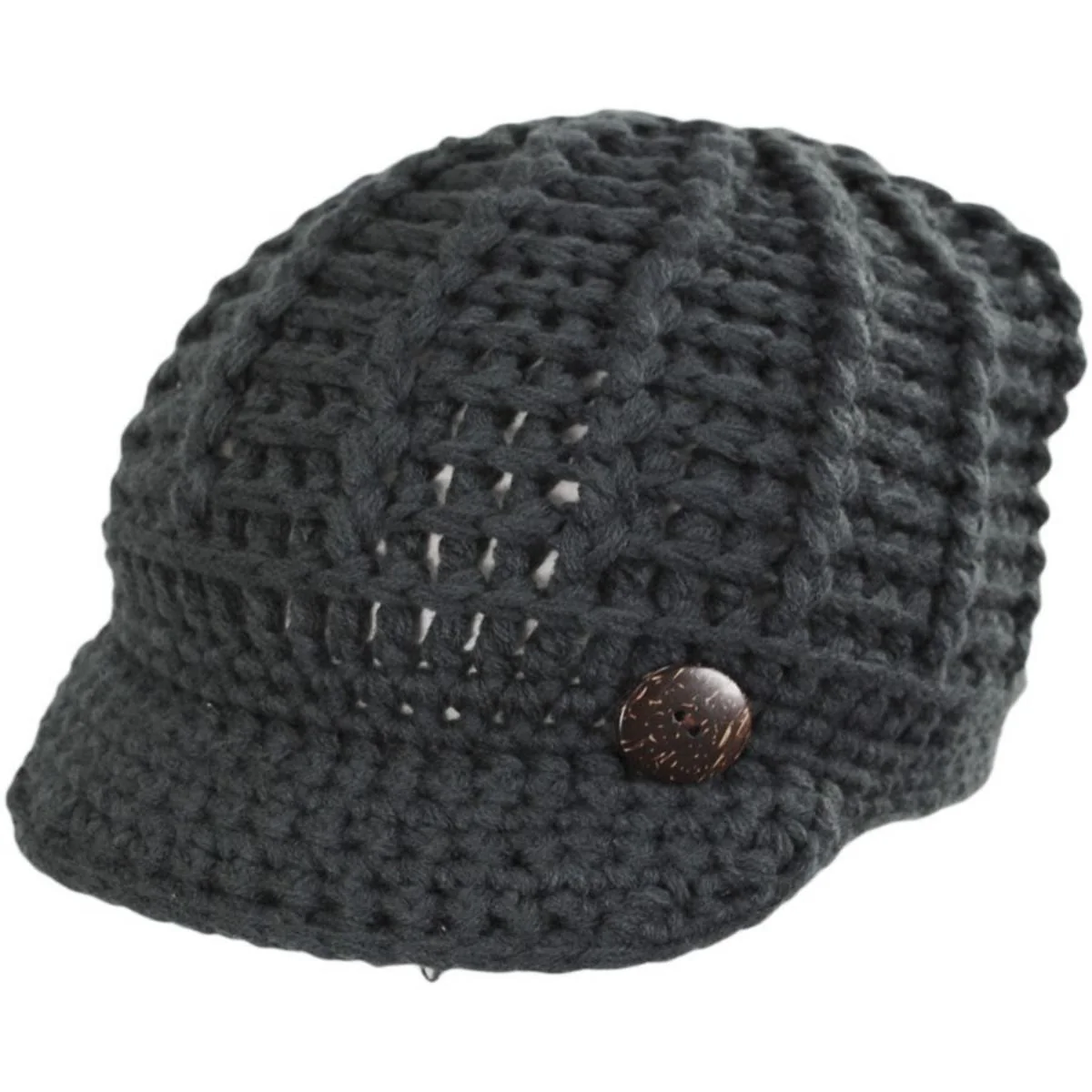 Letizia Chunky Knit Radar Cap - Image 17