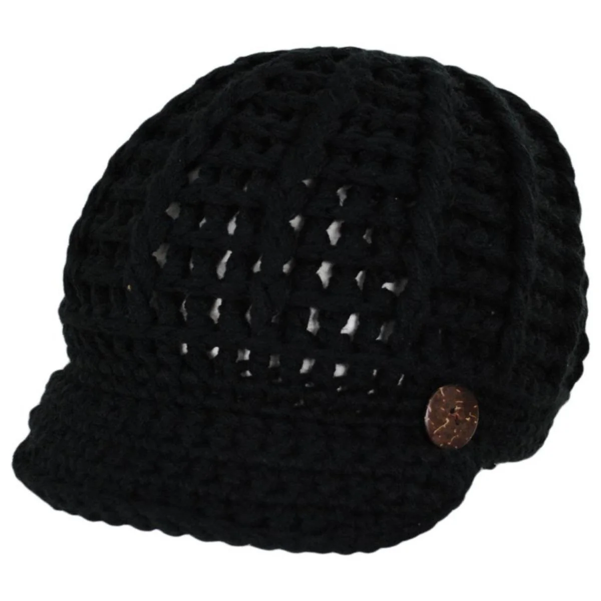Letizia Chunky Knit Radar Cap - Image 5