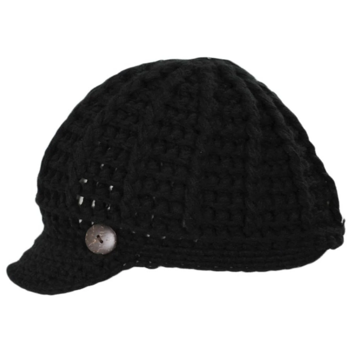 Letizia Chunky Knit Radar Cap - Image 7