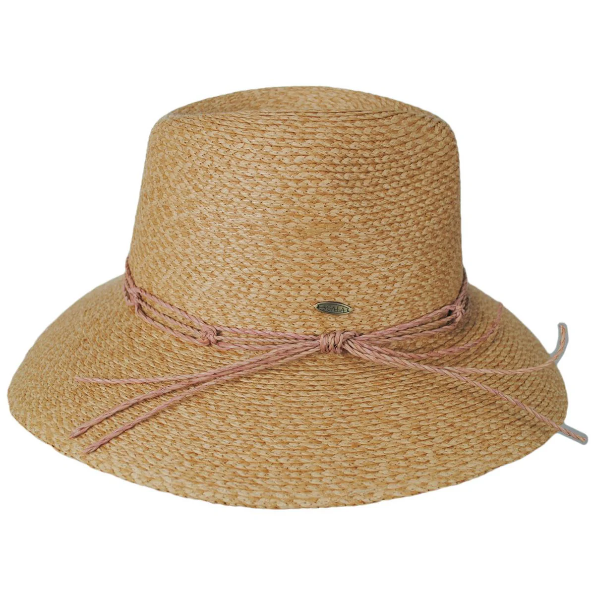 Llana Toyo Braid Straw Safari Fedora Hat - Image 3