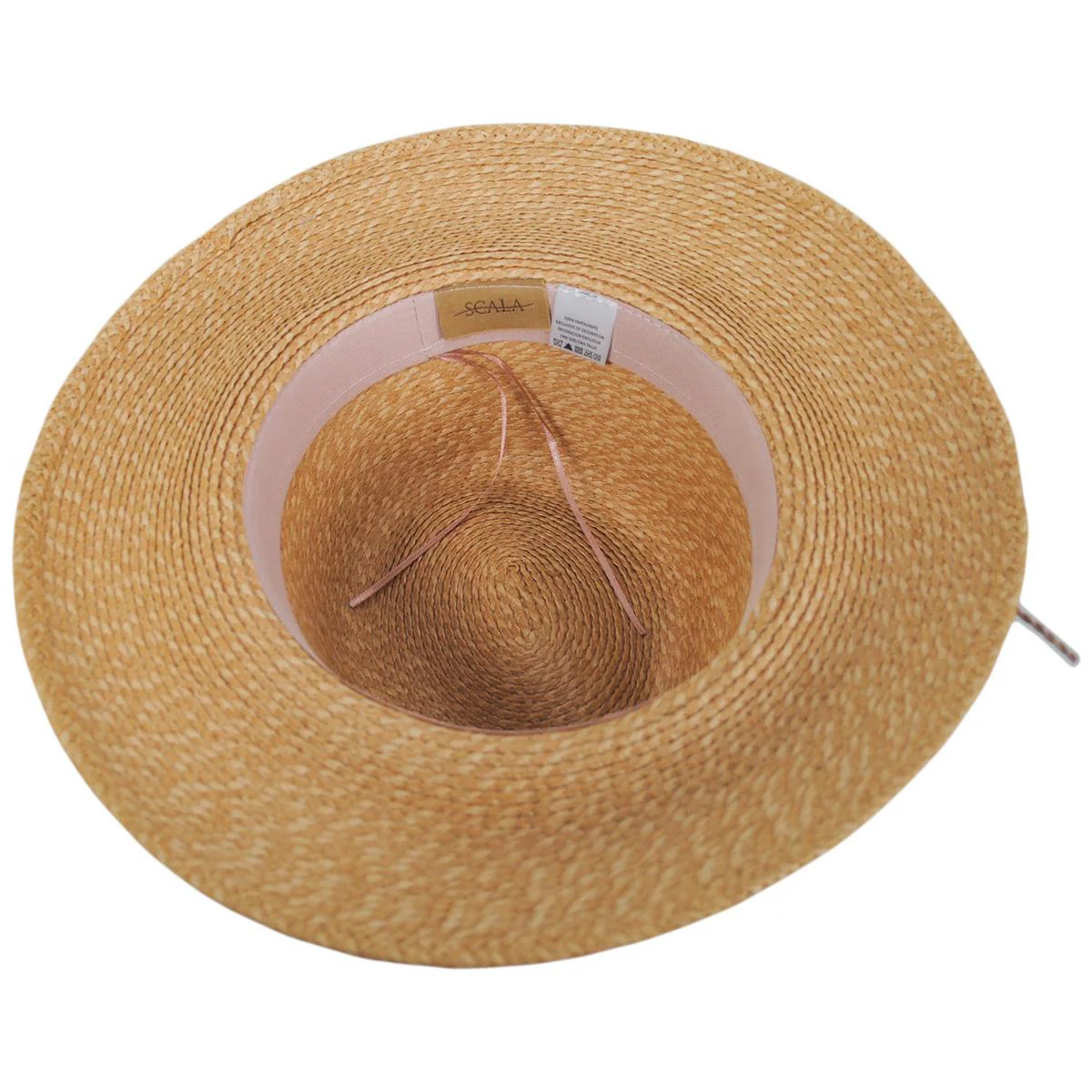 Llana Toyo Braid Straw Safari Fedora Hat - Image 4