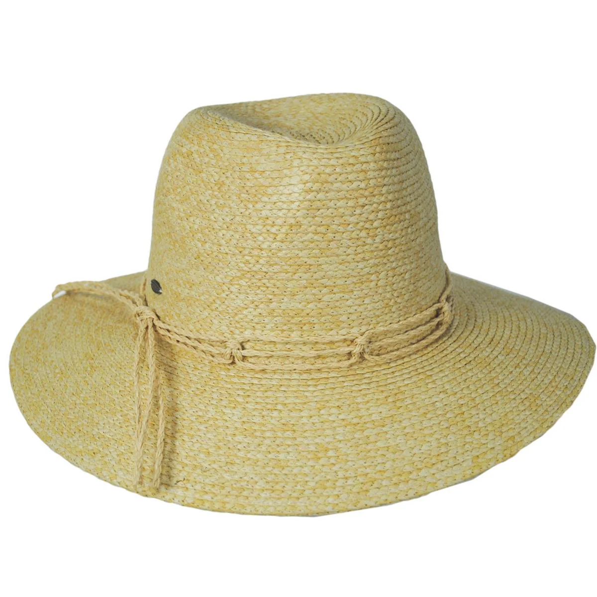 Llana Toyo Braid Straw Safari Fedora Hat - Image 5