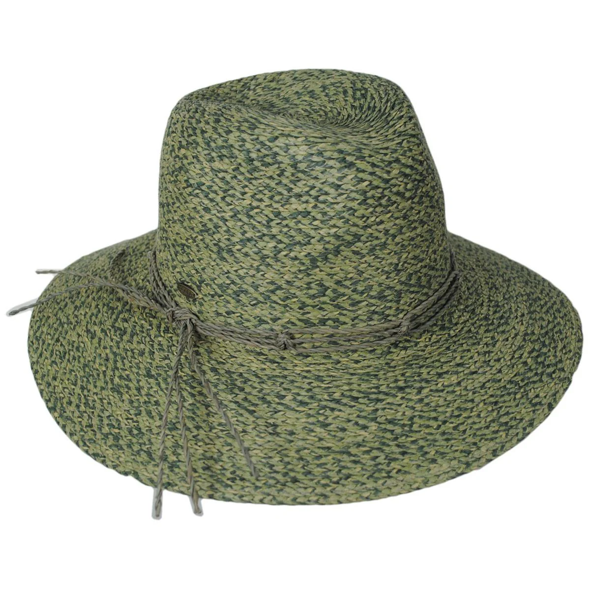 Llana Toyo Braid Straw Safari Fedora Hat - Image 9