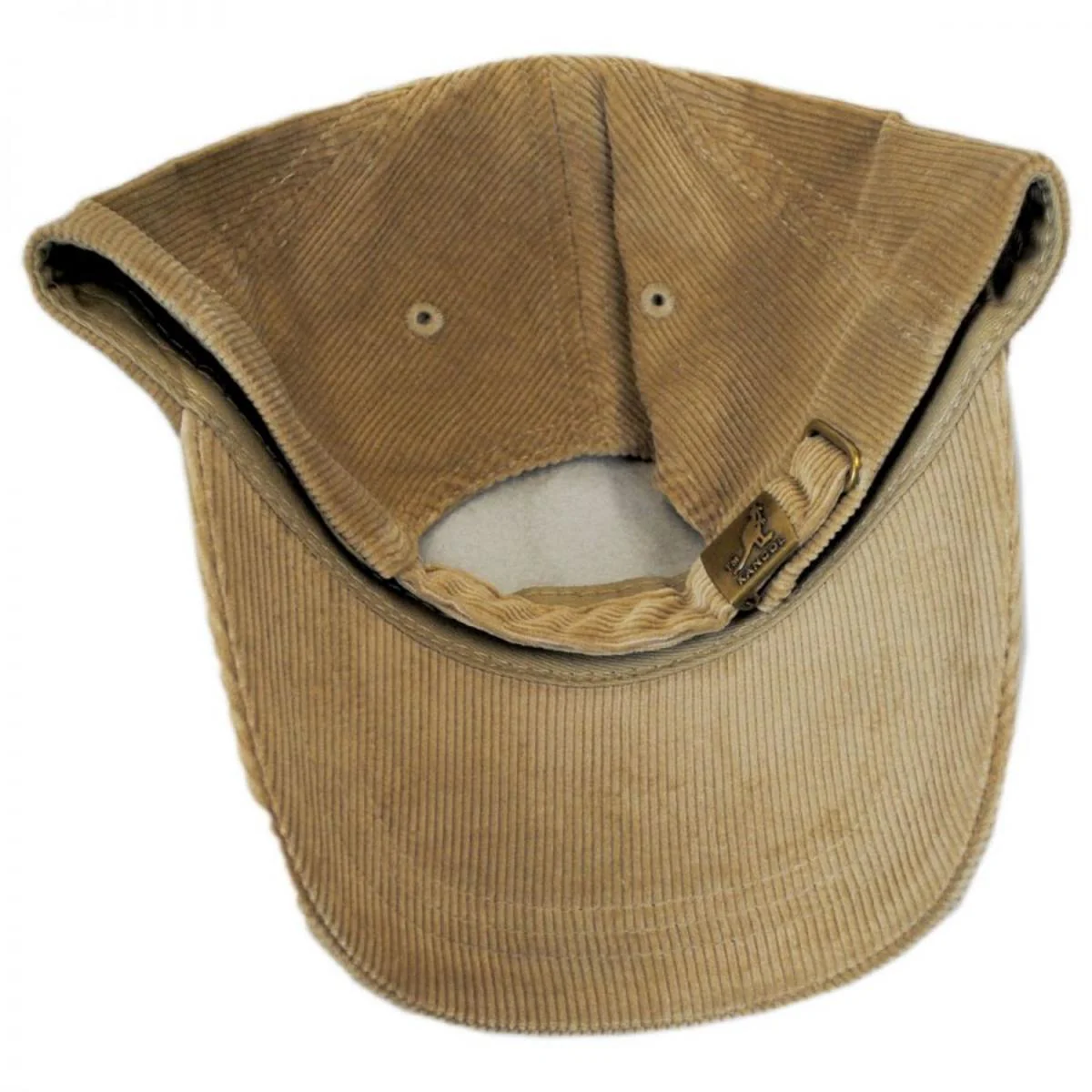 Logo Corduroy Strapback Baseball Cap Dad Hat - Image 4
