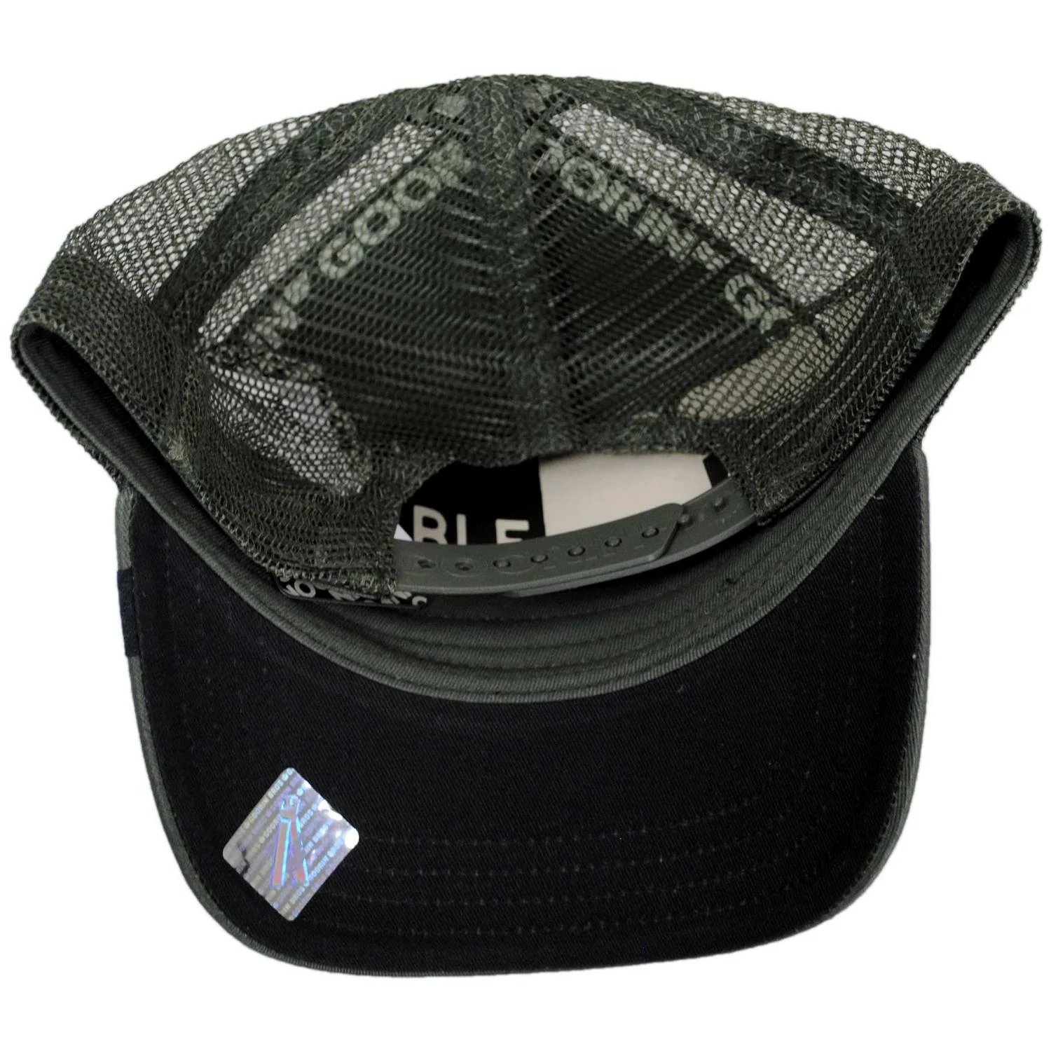 Lone Wolf Mesh Trucker Snapback Baseball Cap - Image 12