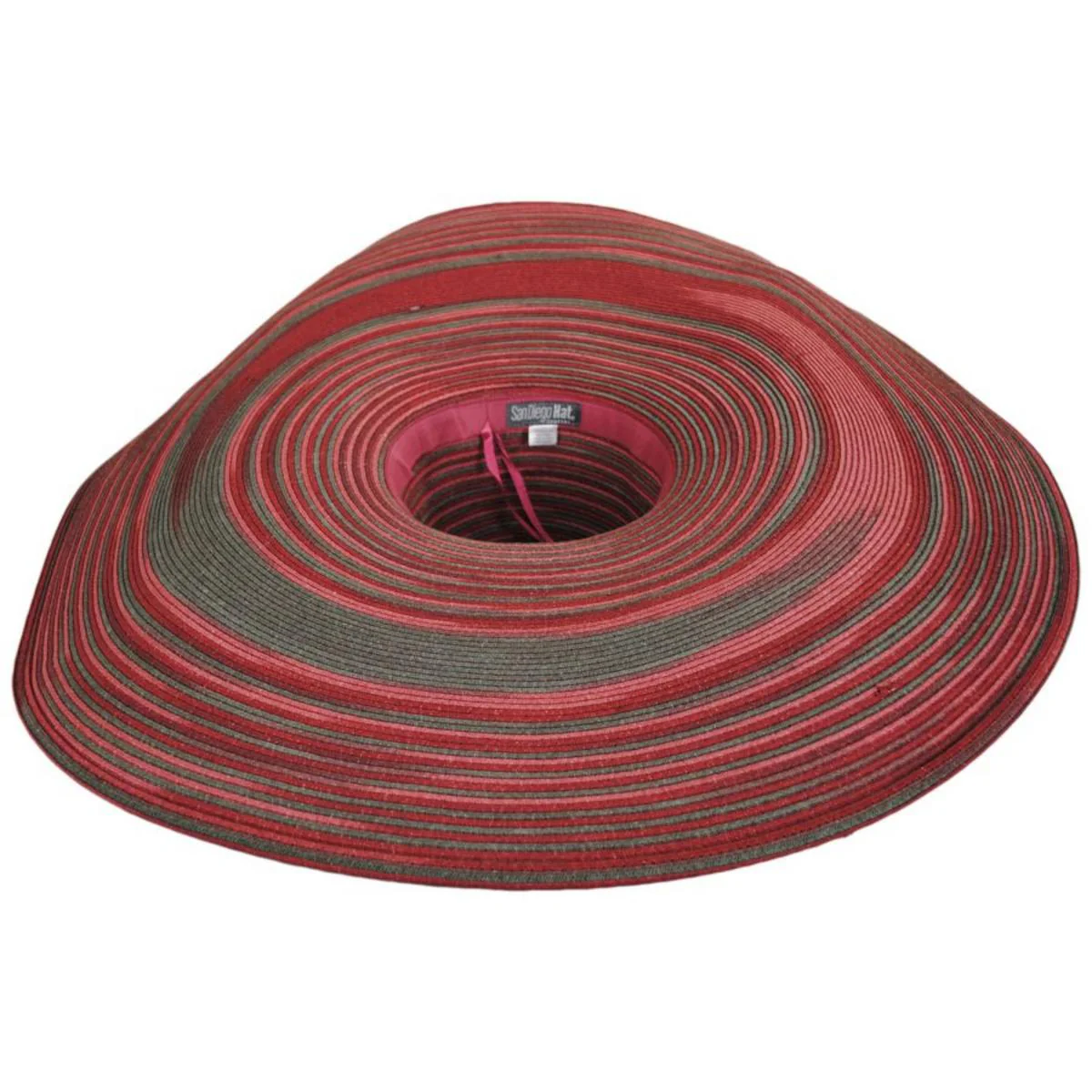Look At Me Braided Toyo Straw Sun Hat - Image 8
