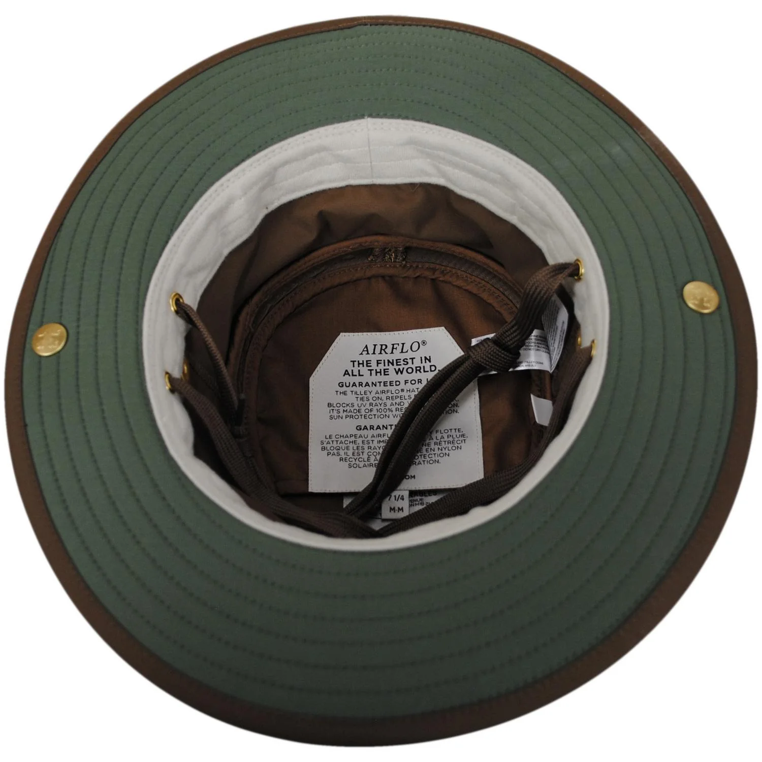 LTM3 Airflo Snap-Up Hat - Peat/Thyme Green - Image 6