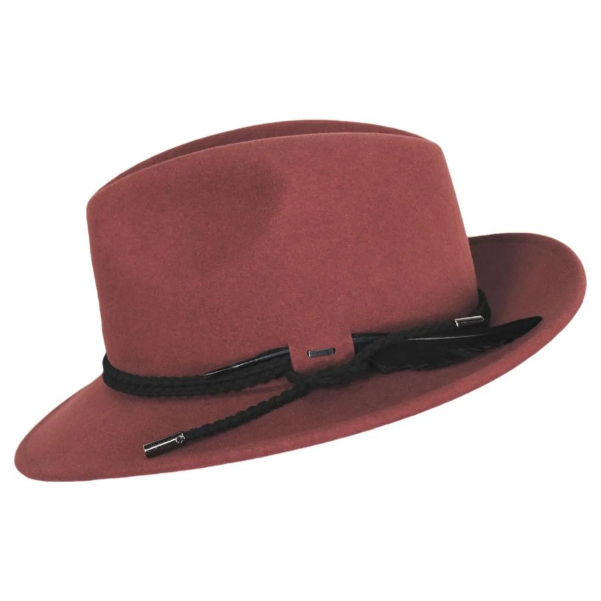 Lund Wool LiteFelt Fedora Hat - Image 4