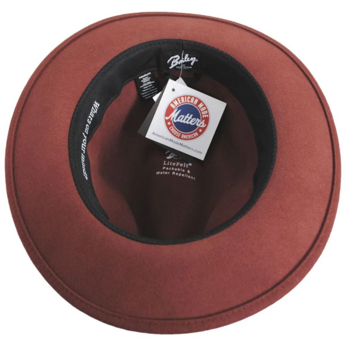 Lund Wool LiteFelt Fedora Hat - Image 5