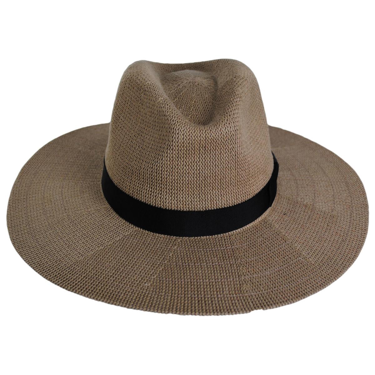 Lyons Cotton Knit Fedora Hat - Image 2