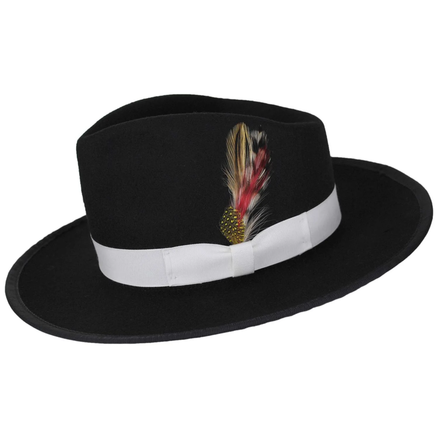 Made in the USA - Classics Zoot Wool Felt Fedora Hat - Image 3