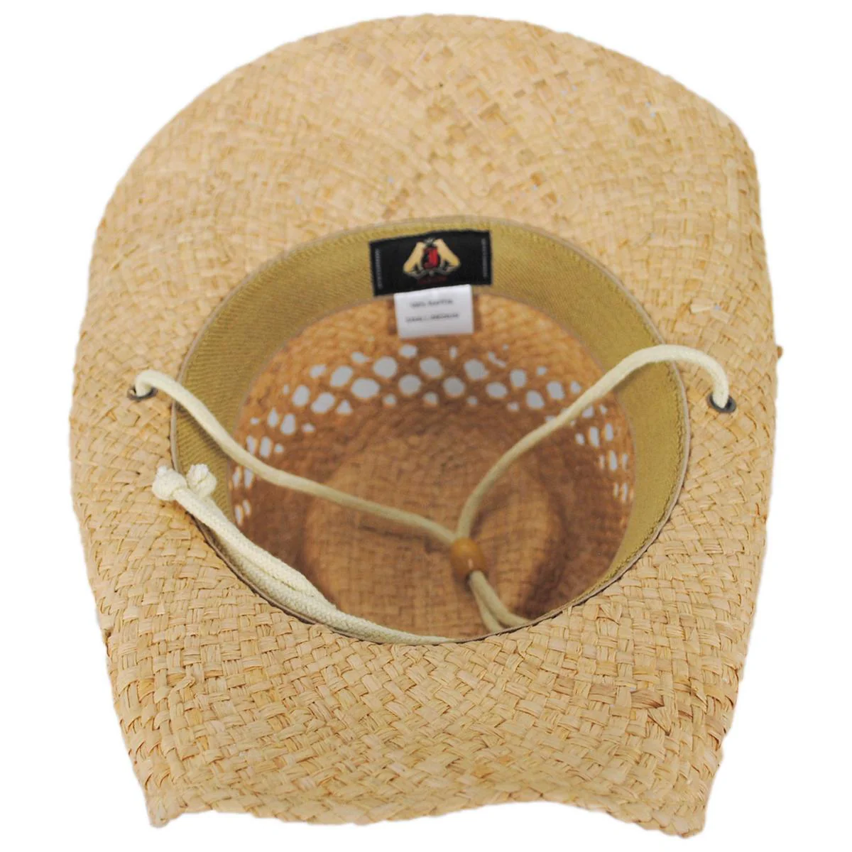 Maggie May Raffia Straw Western Hat - Image 6