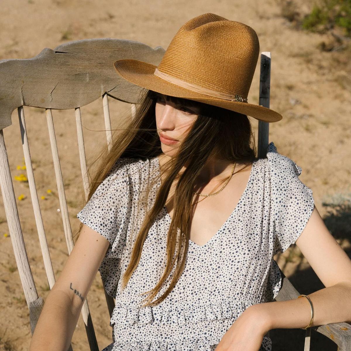 Magic Eye Hemp Braid Straw Gus Western Hat - Image 7