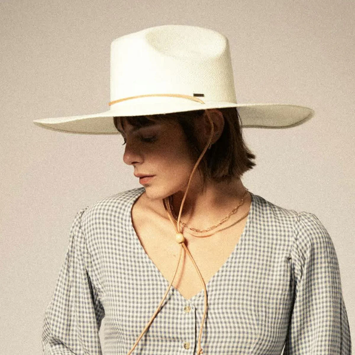 Marina Panama Straw Lifeguard Hat - Image 2
