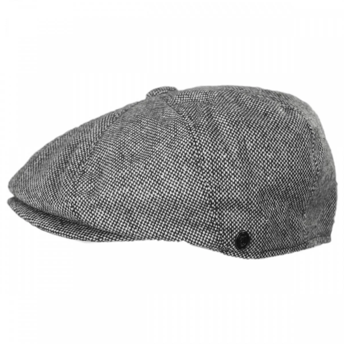 Marl Tweed Wool Blend Newsboy Cap - Image 4