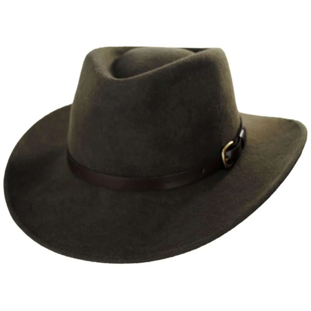 Melbourne Crushable Wool Felt Outback Hat - Image 5
