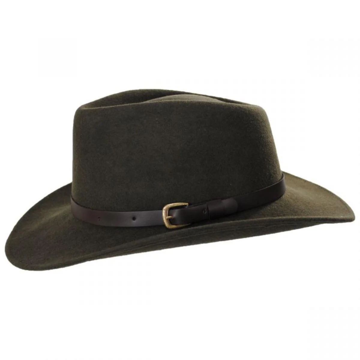 Melbourne Crushable Wool Felt Outback Hat - Image 7