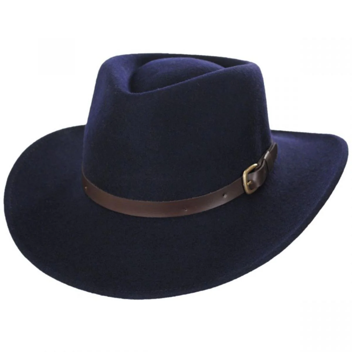 Melbourne Crushable Wool Felt Outback Hat - Image 9