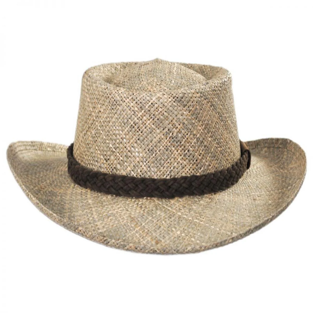 Melton LiteStraw Seagrass Gambler Hat - Image 2