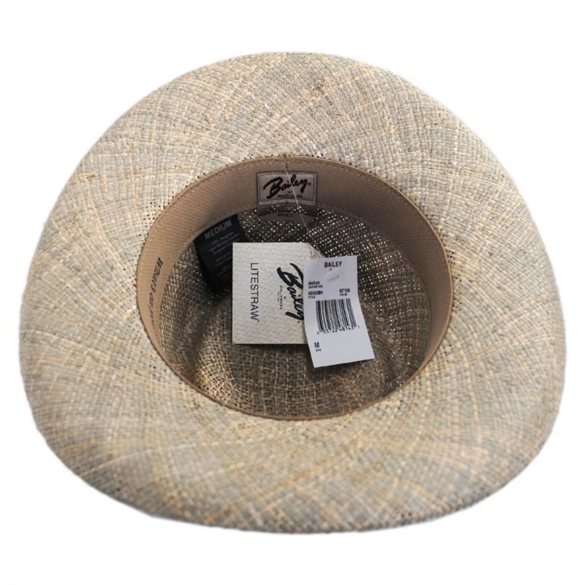 Melton LiteStraw Seagrass Gambler Hat - Image 4