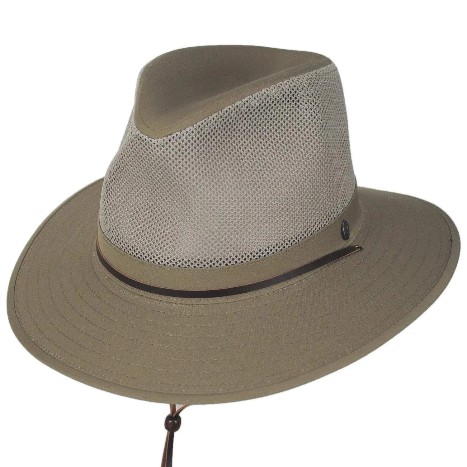 Mesh Crown Aussie Hat