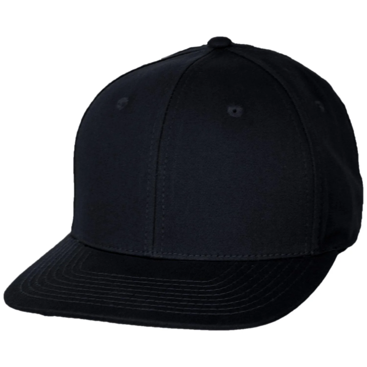 Mid Pro Cotton Flat Bill Snapback Baseball Cap