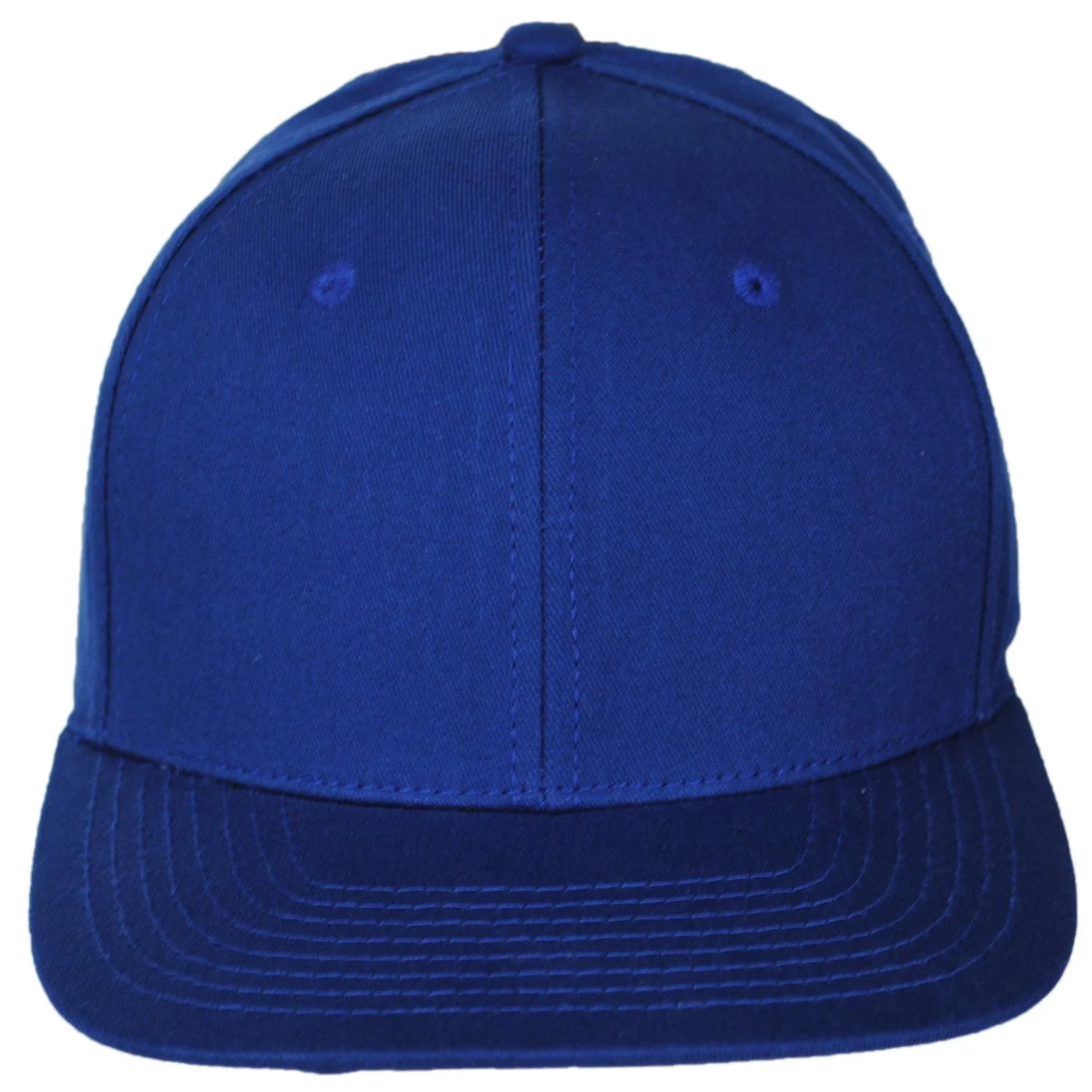 Mid Pro Cotton Flat Bill Snapback Baseball Cap - Image 10