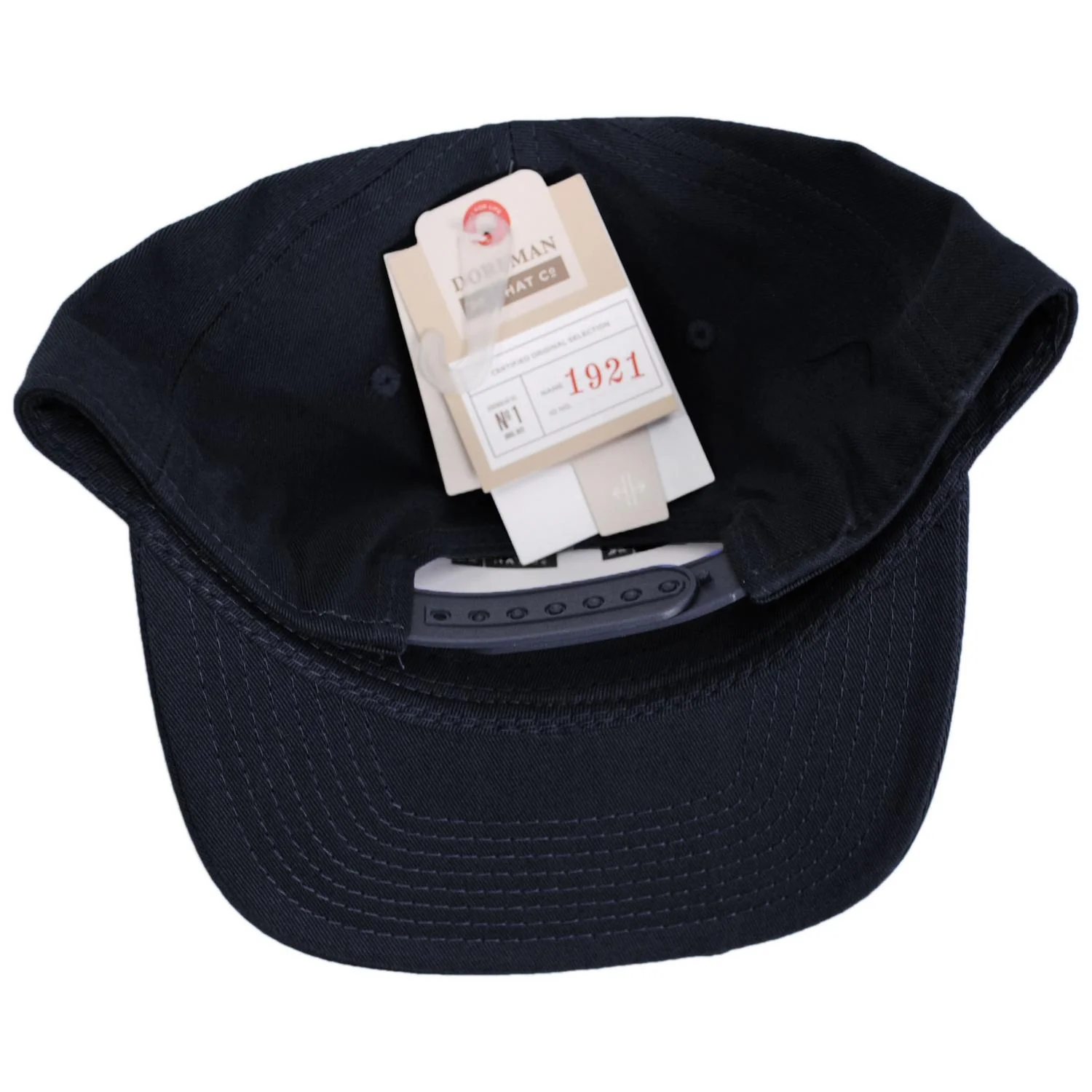 Mid Pro Cotton Flat Bill Snapback Baseball Cap - Image 4