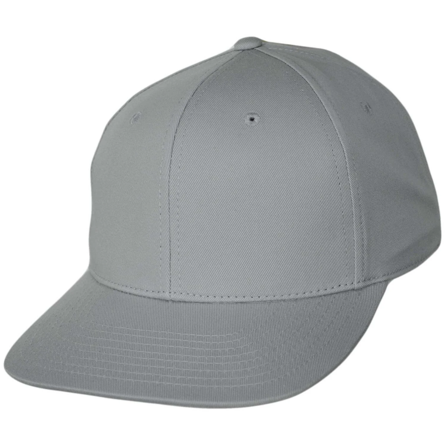 Mid Pro Cotton Flat Bill Snapback Baseball Cap - Image 5