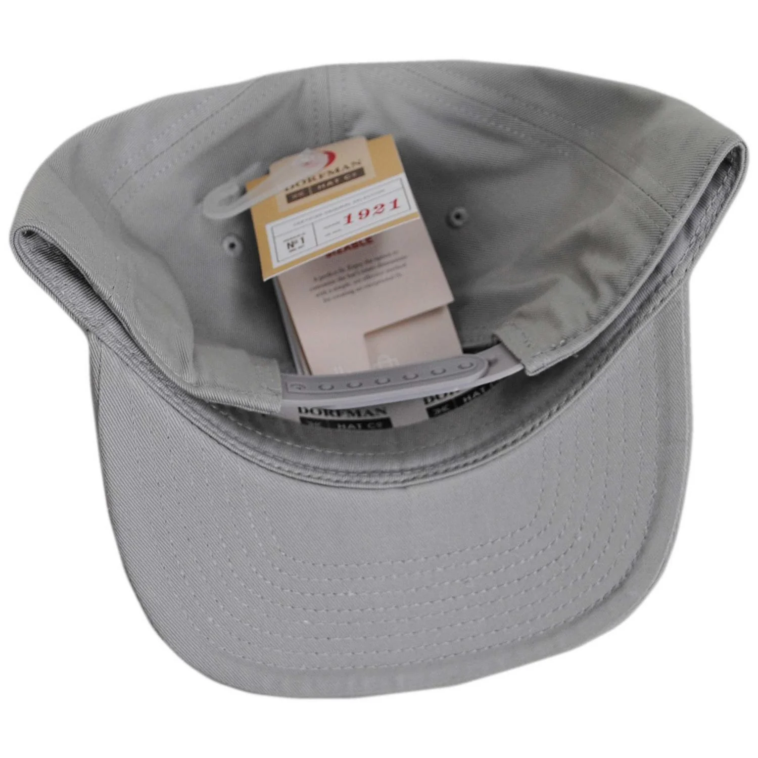 Mid Pro Cotton Flat Bill Snapback Baseball Cap - Image 8