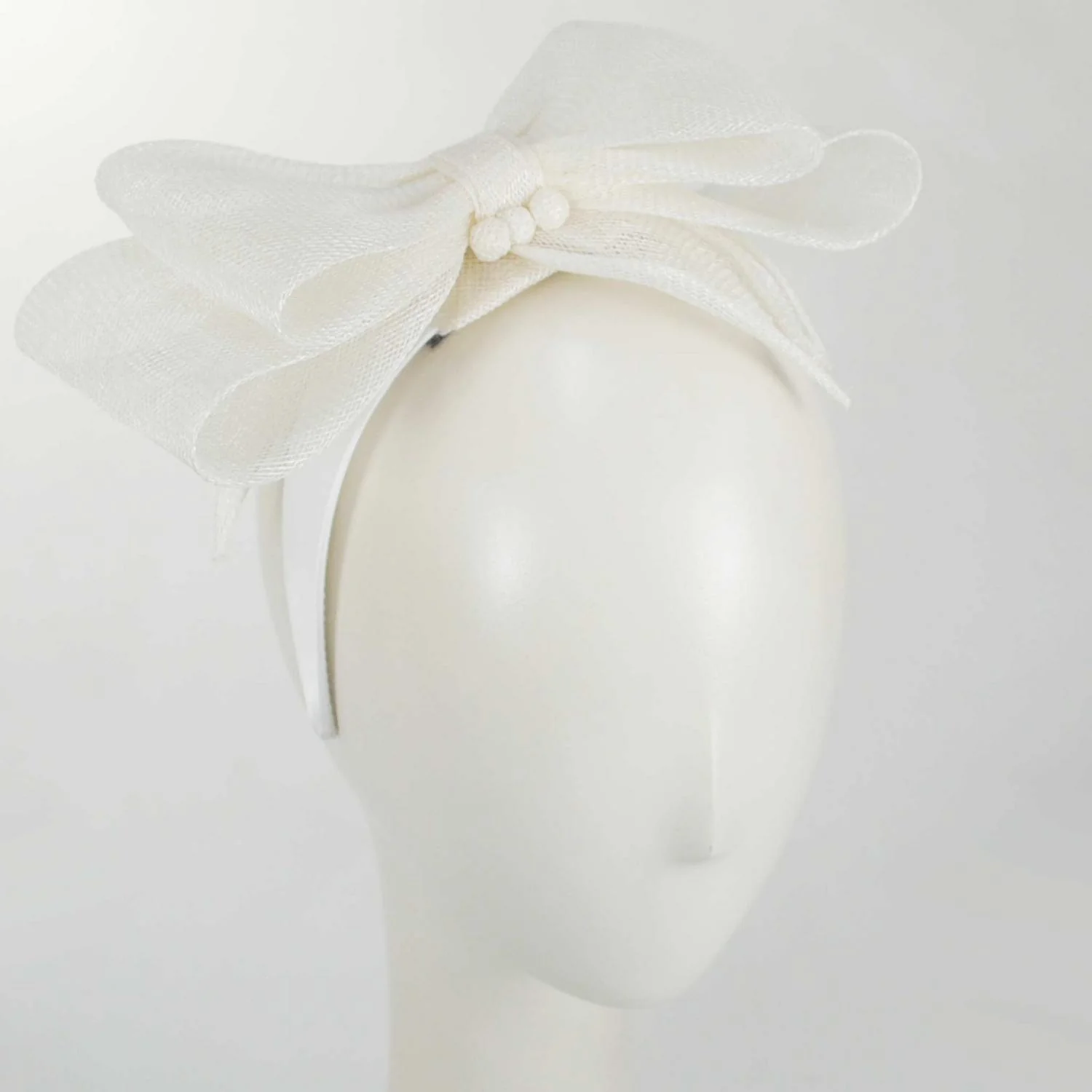 Mignonne Sinamay Straw Fascinator Hat - Image 3
