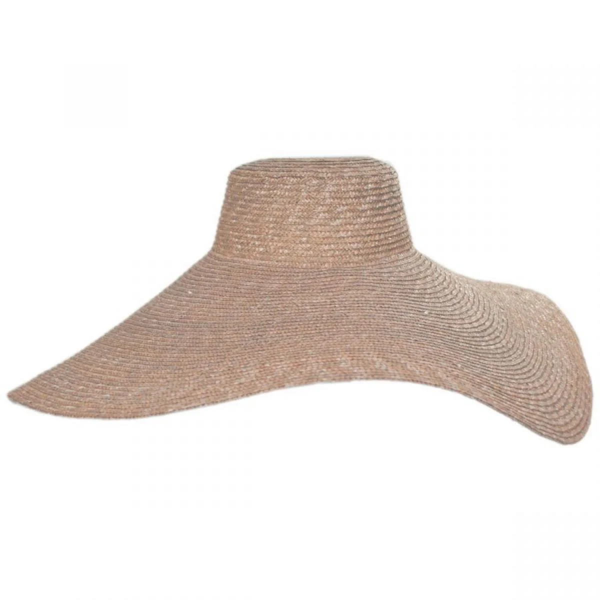 Milan Wheat Straw Boater Hat - Image 3