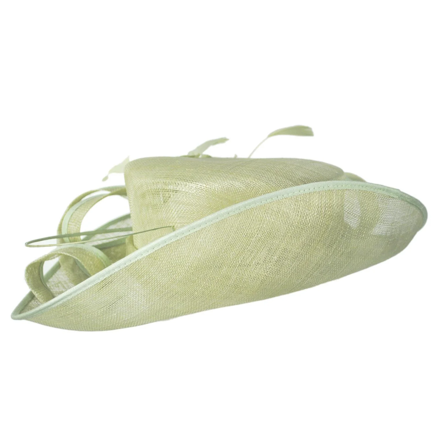 Minerva Sinamay Straw Boater Dress Hat - Image 8