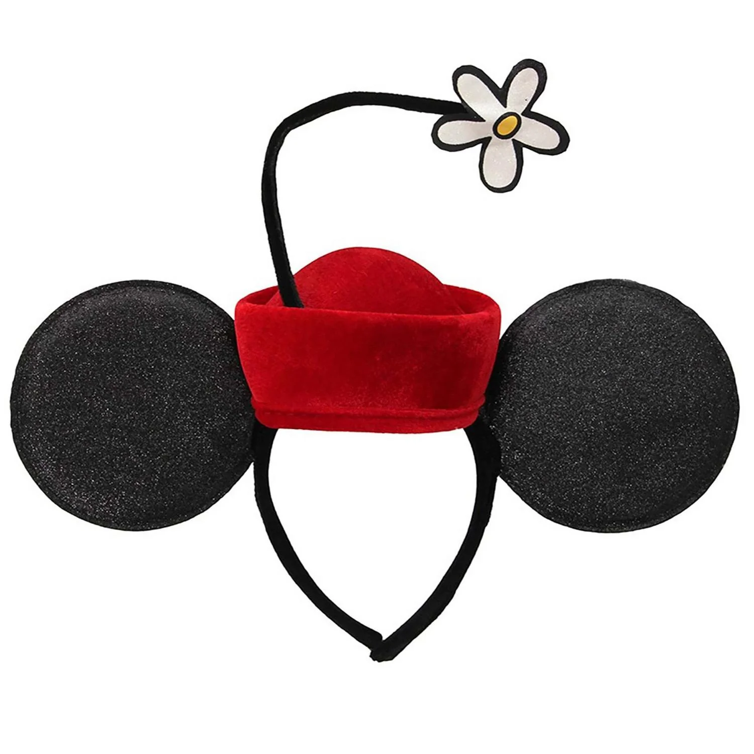 Minnie Vintage Flower Pillbox Headband