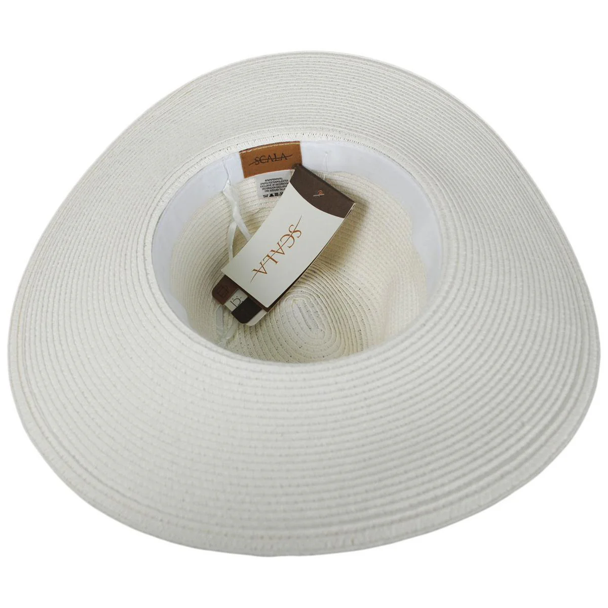 Misa Toyo Braid Straw Safari Fedora Hat - Image 12