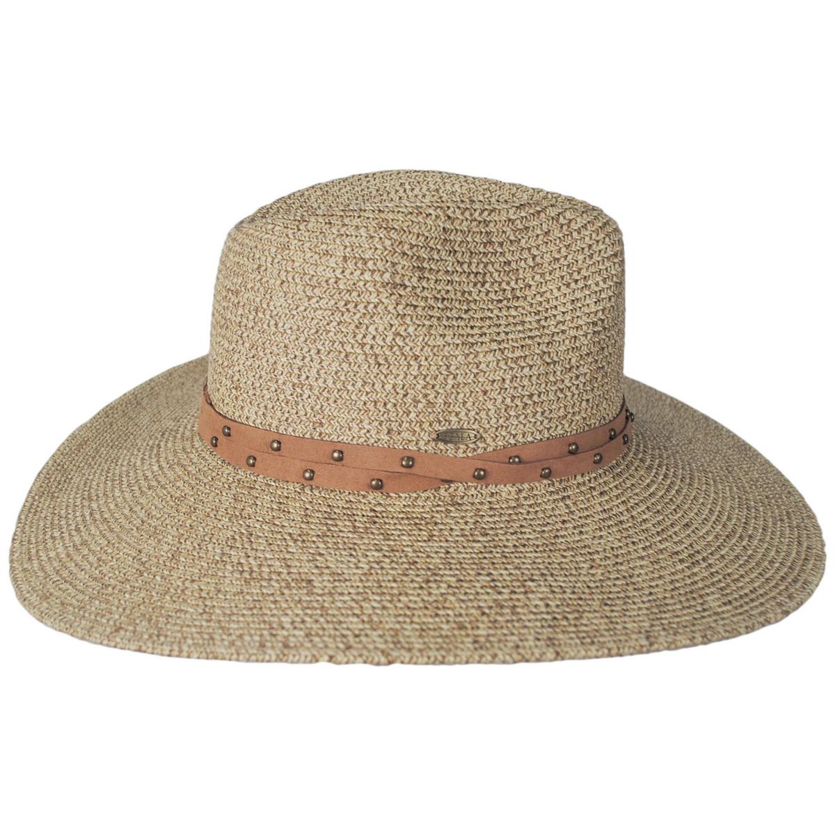 Misa Toyo Braid Straw Safari Fedora Hat - Image 7
