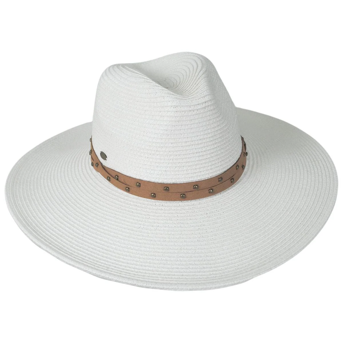 Misa Toyo Braid Straw Safari Fedora Hat - Image 9