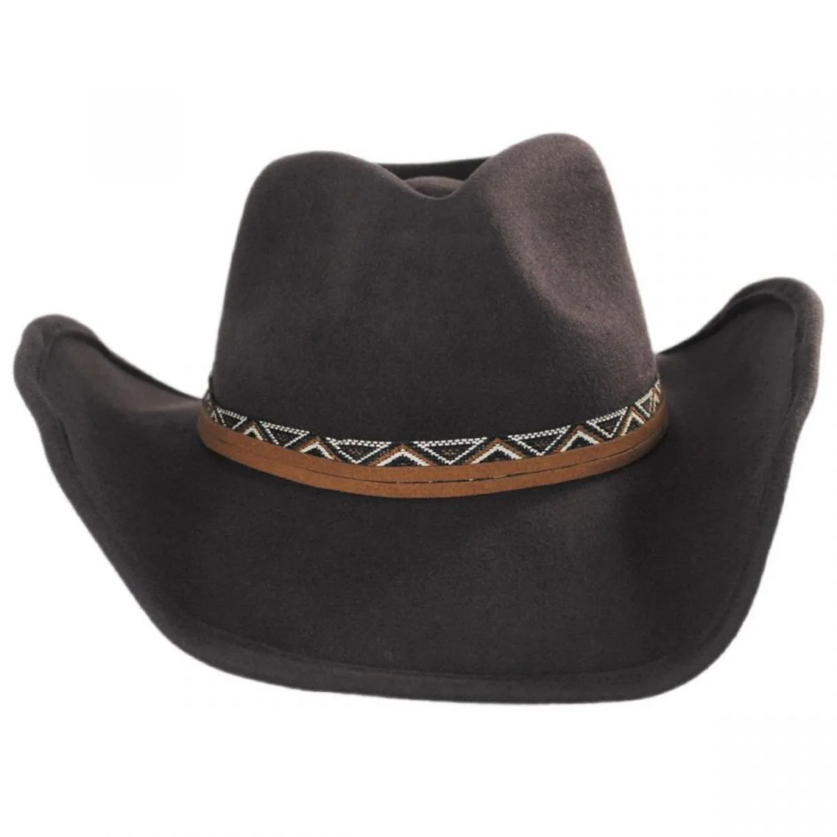 Motya Wool Felt Western Hat - Image 6