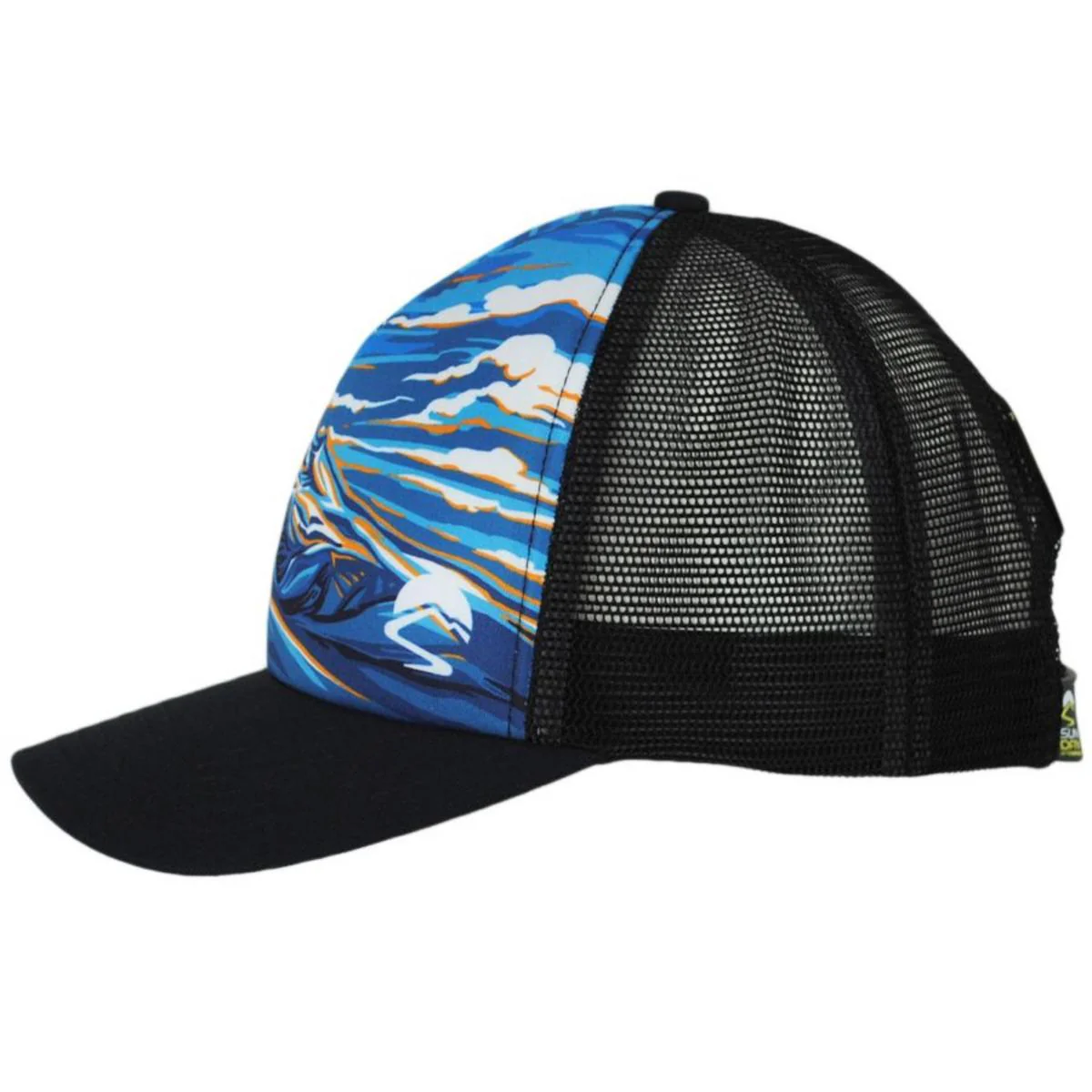 Mountain High Trucker Snapback Baseball Cap - Image 3
