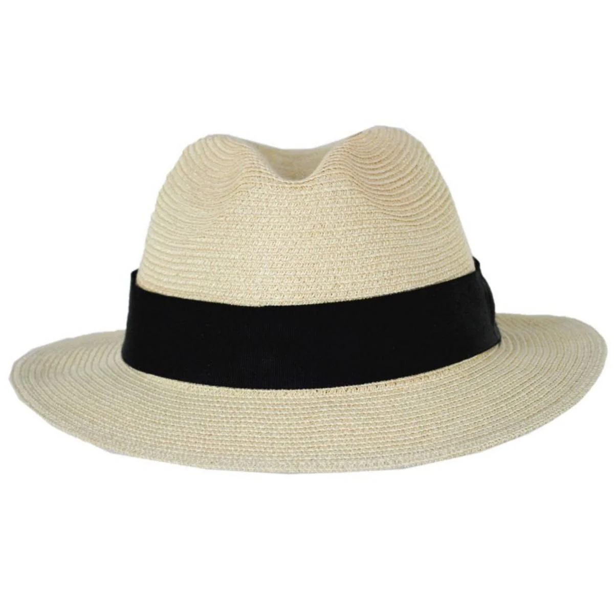 Mullan Toyo Straw Blend Safari Fedora Hat - Image 2