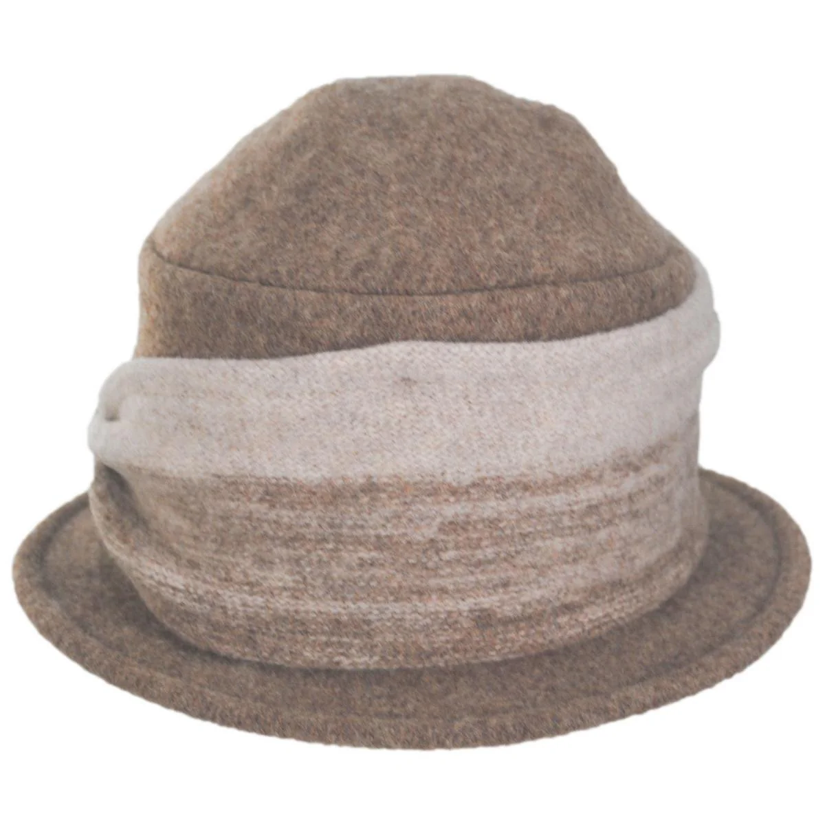 Mysaria Boiled Wool Cloche Hat - Image 2