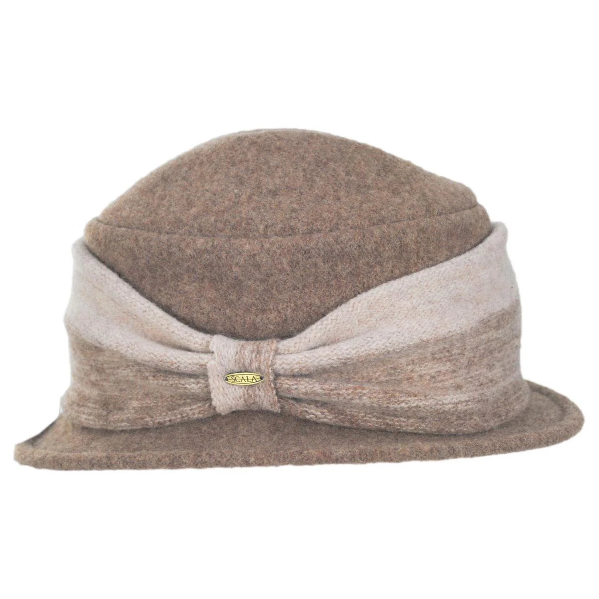 Mysaria Boiled Wool Cloche Hat - Image 3