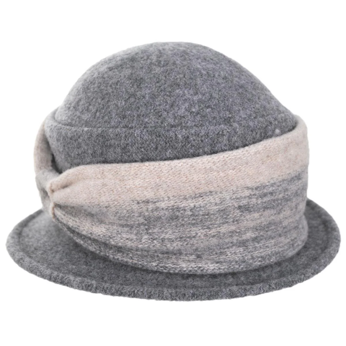 Mysaria Boiled Wool Cloche Hat - Image 5