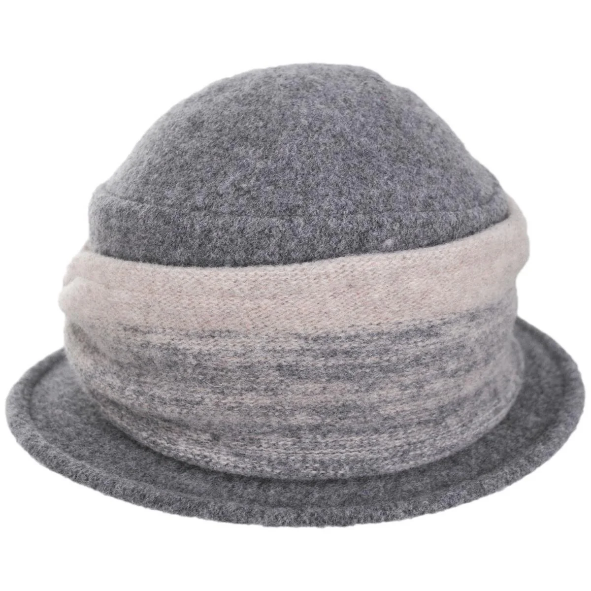 Mysaria Boiled Wool Cloche Hat - Image 6