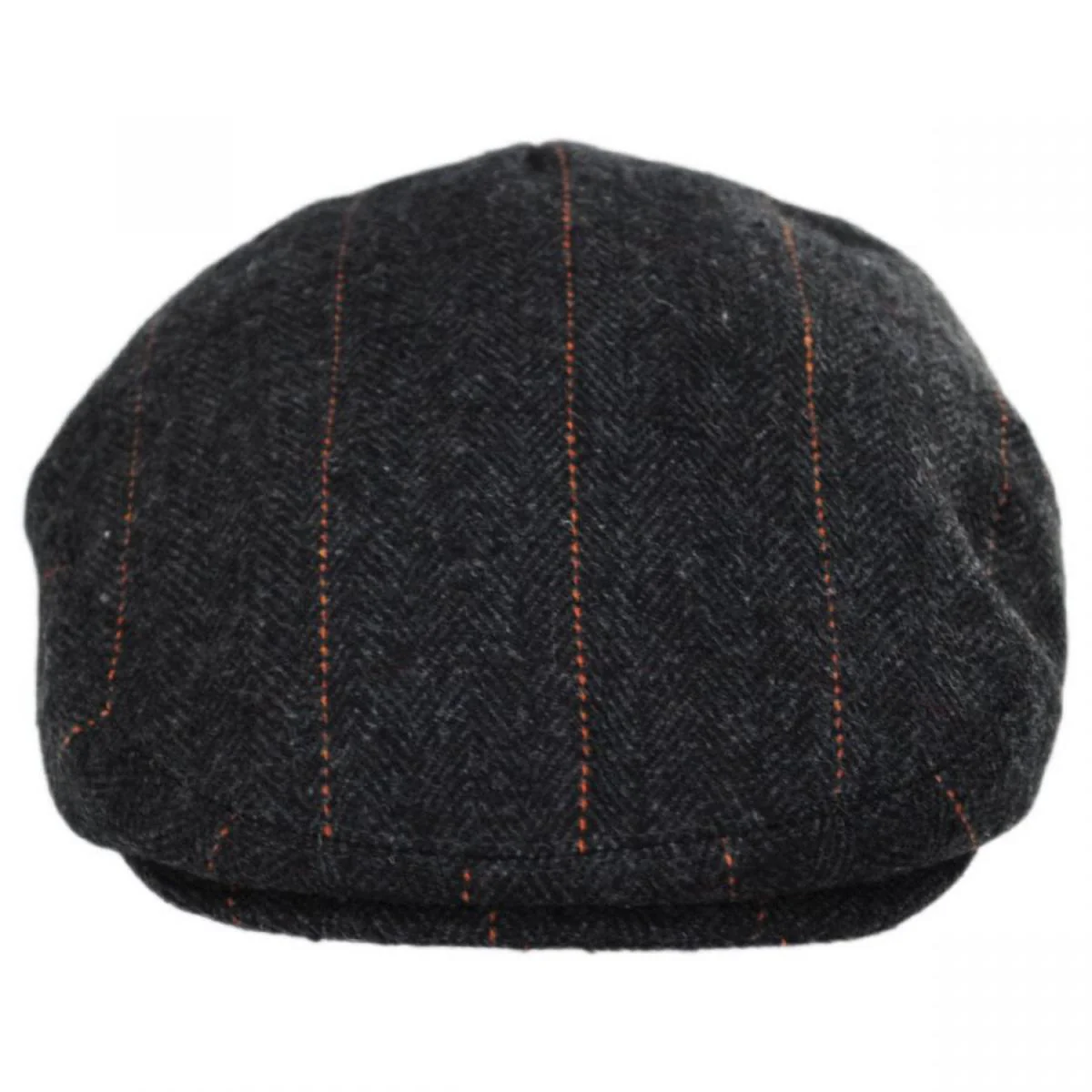 Negroni Herringbone Plaid Wool Blend Ivy Cap - Image 4