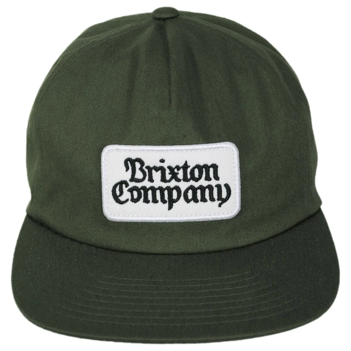 Norvell MP Cotton Snapback Baseball Cap - Dark Olive - Image 2