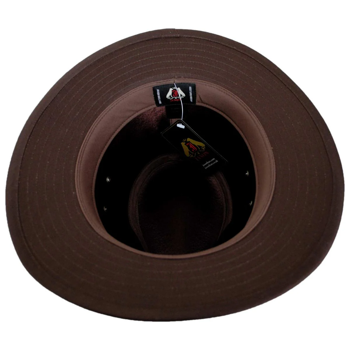 Nubuck Leather Safari Fedora Hat - Image 7